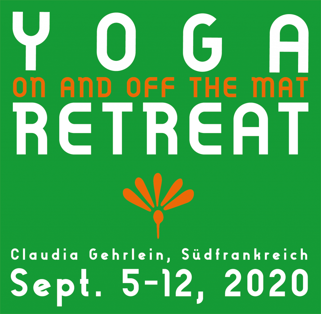 Yoga-Retreat mit Claudia Gehrlein in Südfrankreich, 5.-12. September 2020